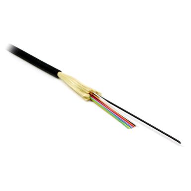 Кабель волоконно-оптический Hyperline FO-DT-IN/OUT-9S-4-LSZH-BK