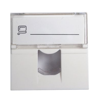 Лицевая панель розеточная BNH B200.1-45x45-FB
