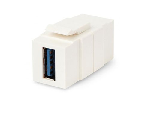Модуль Hyperline KJ1-USB-A3-WH