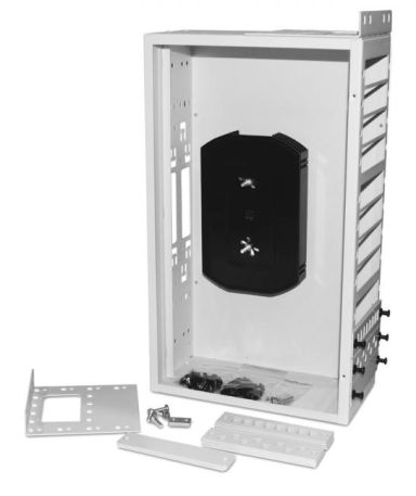 Коммутационная панель оптическая Hyperline FO-19R-3U-12xSLT-W140H42-96UN-GY