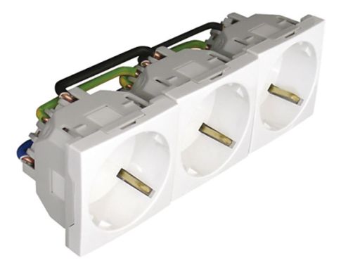 Розетка электрическая Efapel 45194 SBR