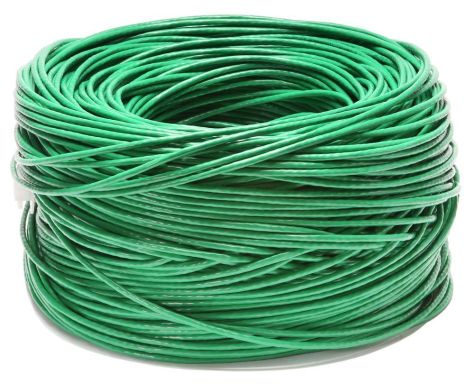 Кабель витая пара Cabeus FTP-4P-Cat.5e-SOLID-LSLTx-GN