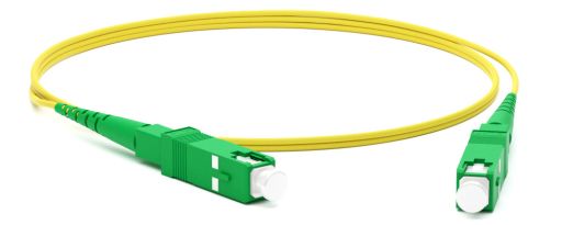 Коммутационный шнур оптический Hyperline FC-S2-9-SC/AR-SC/AR-H-1M-LSZH-YL