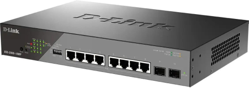 Коммутатор D-Link DSS-200G-10MP/A1A