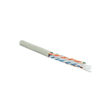 Кабель витая пара Hyperline UUTP4-C6-S23-IN-PVC-GY-305