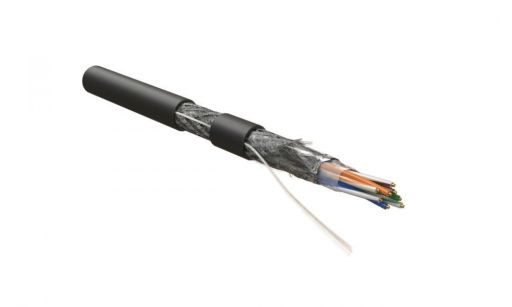Кабель витая пара Hyperline SFUTP4-C6-S23-OUT-PE-BK-500