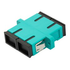 Проходной адаптер оптический Lanmaster, SC-SC/UPC (MM), Duplex