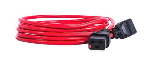 Шнур для блока питания Rem R-16-Cord-C19-C20-3-Red