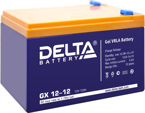 Аккумулятор для ИБП Delta Battery GX 12-12