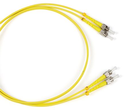 Коммутационный шнур оптический Hyperline FC-D2-9-ST/UR-ST/UR-H-5M-LSZH-YL