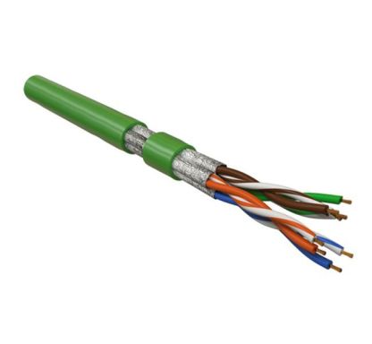Кабель витая пара Hyperline UFTP4-C6-P26-IN-LSZH-GN-500