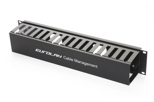 Организатор коммутационных шнуров Eurolan 25B-2U-11BL
