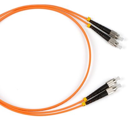 Коммутационный шнур оптический Hyperline FC-D2-62-FC/PR-FC/PR-H-5M-LSZH-OR