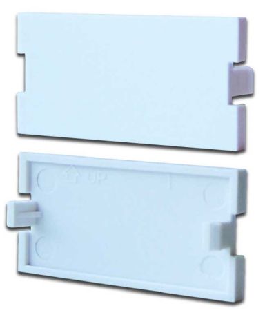 Заглушка Lanmaster LAN-MBP-XX-WH