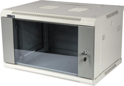 Шкаф телекоммуникационный настенный TWT TWT-CBWPG-27U-6x8-GY