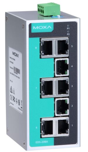 Коммутатор MOXA EDS-208A