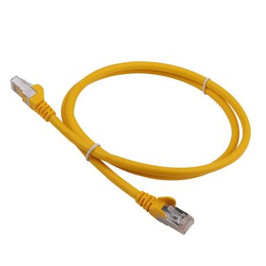 Шнур коммутационный Lanmaster LAN-PC45/S6-0.5-YL