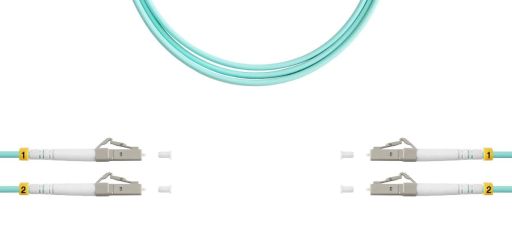 Коммутационный шнур оптический BNH B660.2-LC-LC-OM3-1-LSZH