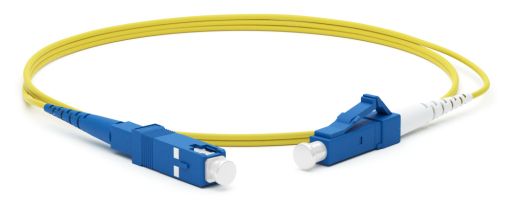 Коммутационный шнур оптический Hyperline FC-S2-9-LC/UR-SC/UR-H-10M-LSZH-YL