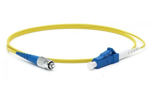 Коммутационный шнур оптический Hyperline FC-S2-9-FC/UR-LC/UR-H-50M-LSZH-YL