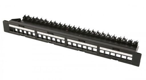 Коммутационная патч-панель Hyperline PPBL6-19-24-RM
