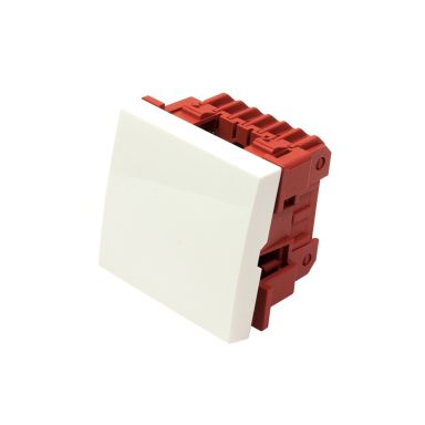 Выключатель Lanmaster LAN-EC45x45-S12-WH