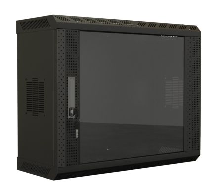 Шкаф телекоммуникационный настенный Hyperline TWS-1225-GP-RAL9004
