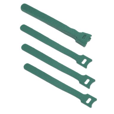 Стяжка кабельная на липучке Cabeus CLAMP-150-GN