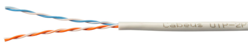 Кабель витая пара Cabeus UTP-2P-Cat.5e-SOLID-GY-LIGHT-50