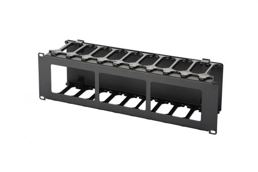 Организатор коммутационных шнуров Eurolan 25B-3U-16BL
