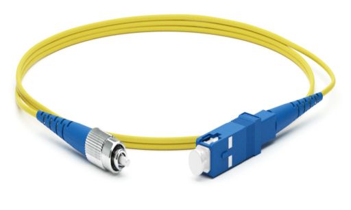 Коммутационный шнур оптический Hyperline FC-S2-9-LC/UR-SC/UR-H-35M-LSZH-YL