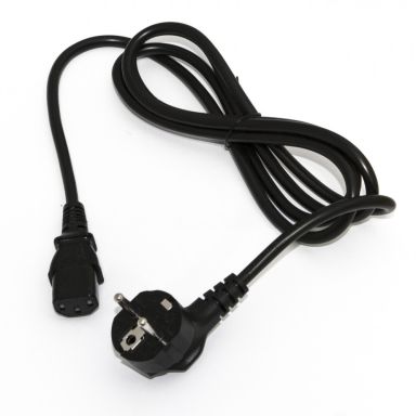 Шнур для блока питания Hyperline PWC-IEC13-SHM-1.0-BK