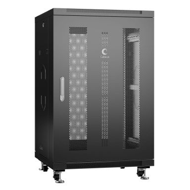 Шкаф серверный напольный Cabeus ND-05C-18U60/60-BK