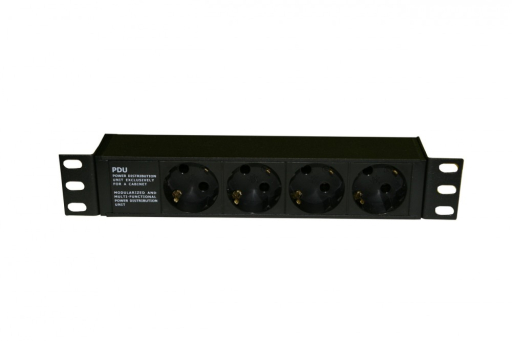 Блок распределения питания Hyperline SHE10-4SH-IEC