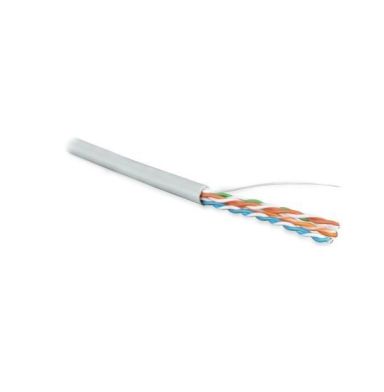 Кабель витая пара Hyperline UUTP4-C5E-S24-IN-LSZH-GY-305