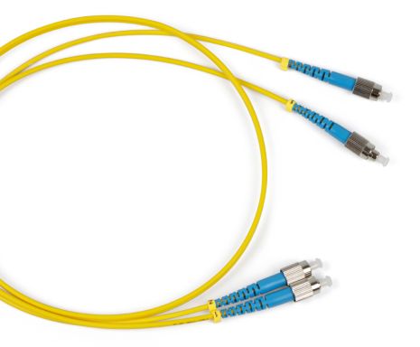 Коммутационный шнур оптический Hyperline FC-S2-9-FC/AR-SC/UR-H-3M-LSZH-YL