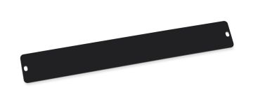 Заглушка Cabeus, 19", 1U, 43х301 мм (ВхШ), цвет: чёрный