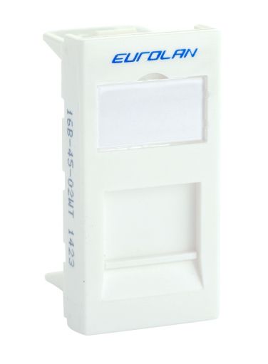 Вставка в розеточную панель Eurolan 16B-45-02WT