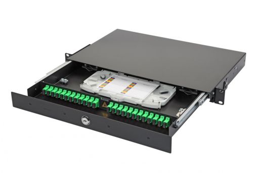 Коммутационная панель оптическая Eurolan 47D-24-S2-SC-04-11BL-A