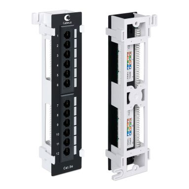 Коммутационная патч-панель Cabeus PL-12-Cat.5e-WL-Dual IDC