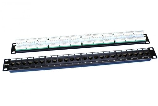 Коммутационная патч-панель Hyperline PP3-19-24-8P8C-C5E-110D