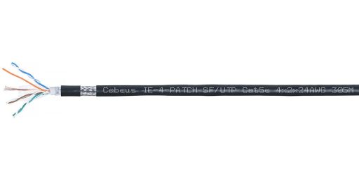 Кабель витая пара Cabeus IE-4-PATCH SF/UTP Cat5e 4X2X24AWG
