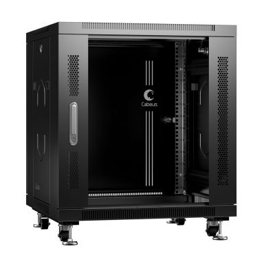 Шкаф телекоммуникационный напольный Cabeus SH-05C-12U60/80-BK