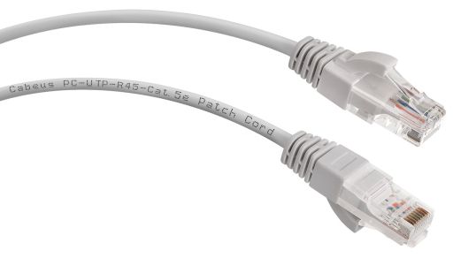 Шнур коммутационный Cabeus PC-UTP-RJ45-Cat.5e-3m