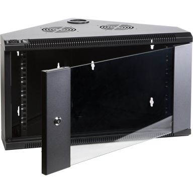Шкаф телекоммуникационный настенный TWT TWT-CBWTG-4U-6x6-BK