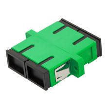 Проходной адаптер оптический Lanmaster, SC/APC (SM), Duplex