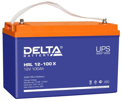 Аккумулятор для ИБП Delta Battery HRL 12-100 X