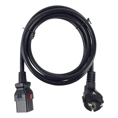 Силовой шнур BNH B800.16-C19R-SHR-2.0-BK
