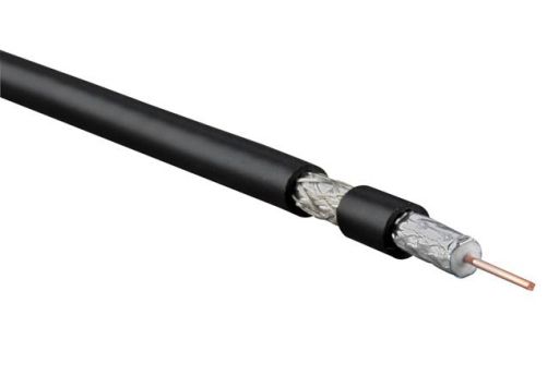 Кабель коаксиальный Hyperline COAX-RG59-CU-500