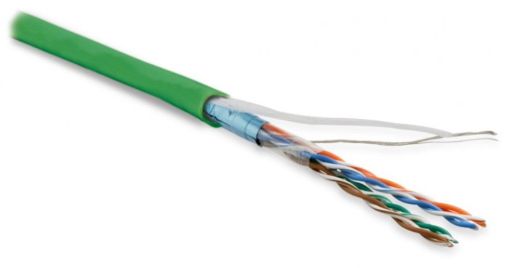 Кабель витая пара Hyperline FUTP4-C5E-P26-IN-LSZH-GN-305